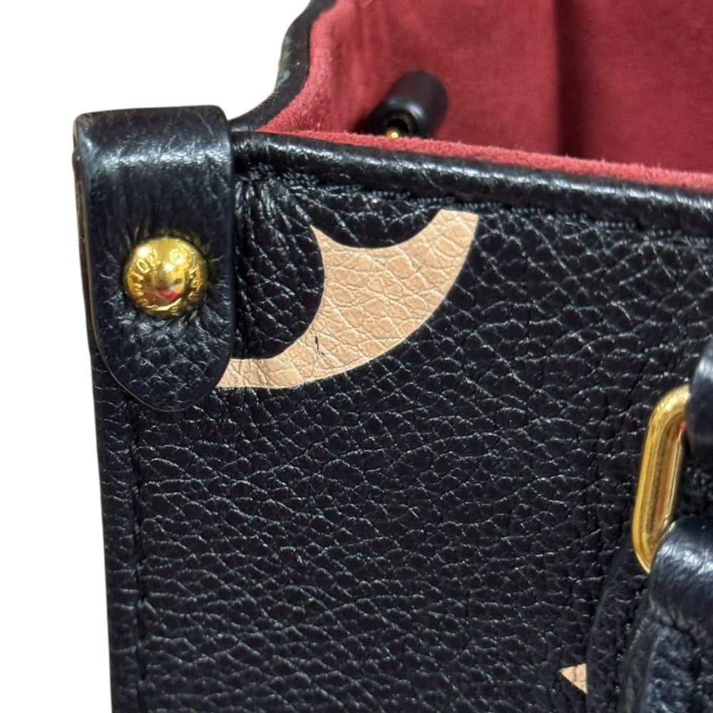 LOUIS VUITTON ルイヴィトン オンザゴーPM バイカラーモノグラムアン