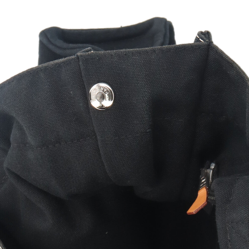 HERMES エルメス トートMM ドーヴィル トートバッグ コットン