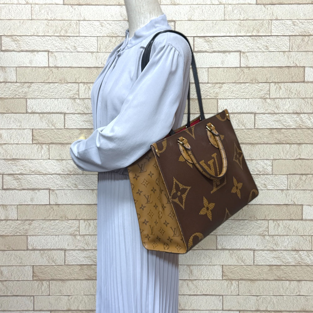 LOUIS VUITTON ルイヴィトン オンザゴーMM モノグラムジャイアント