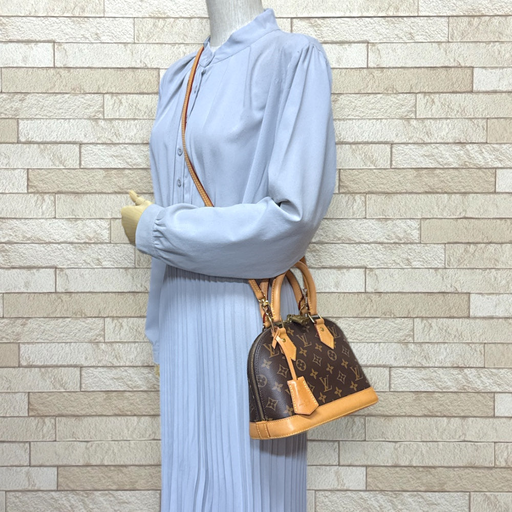 LOUIS VUITTON ルイヴィトン アルマBB モノグラム ショルダーバッグ
