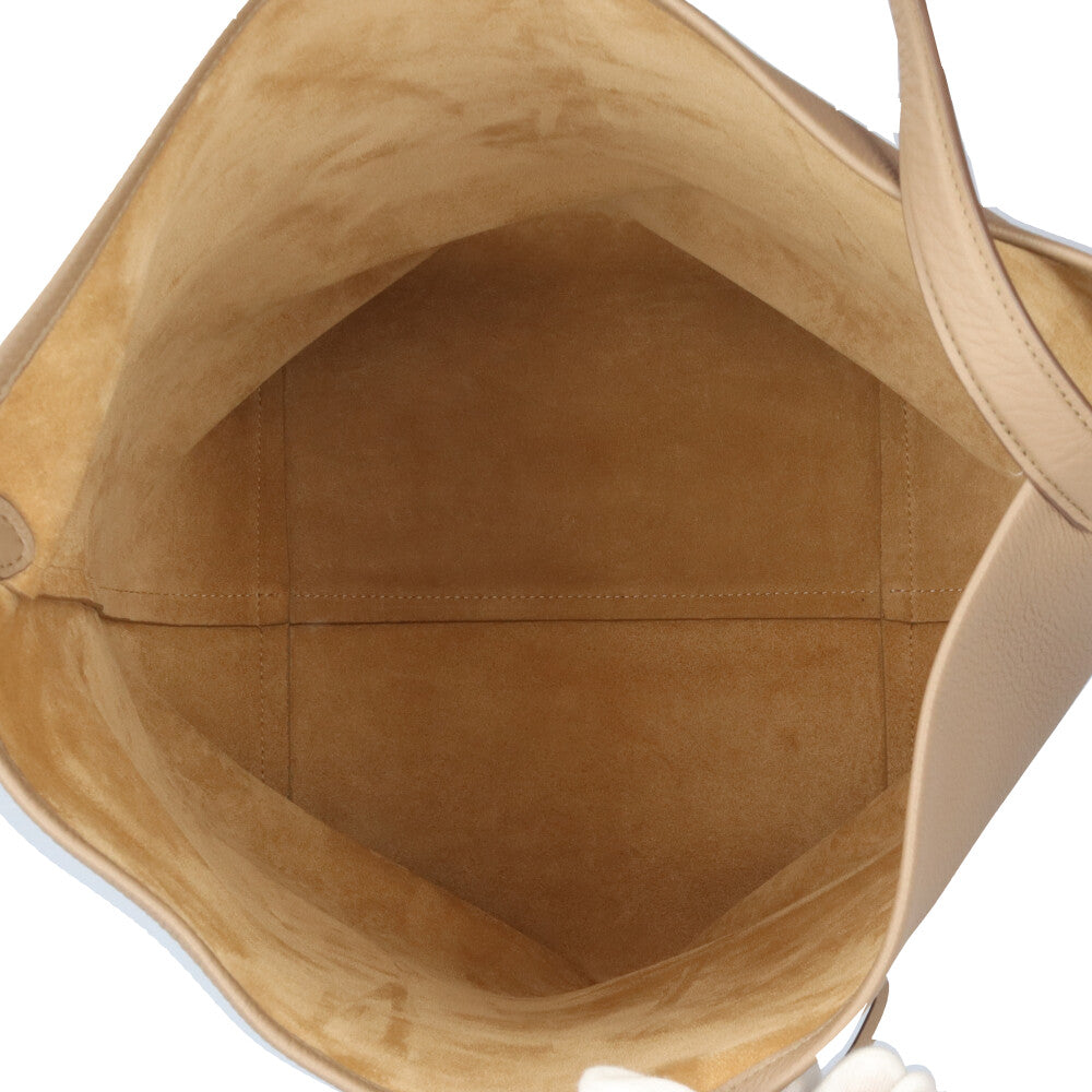 The Row ザ ロウ LARGE N / S PARK TOTE トートバッグ レザー ベージュ