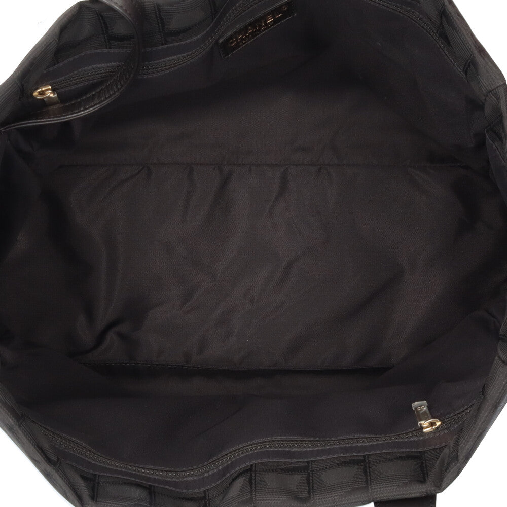 CHANEL シャネル ニュートラベル トートバッグ ナイロンジャガード