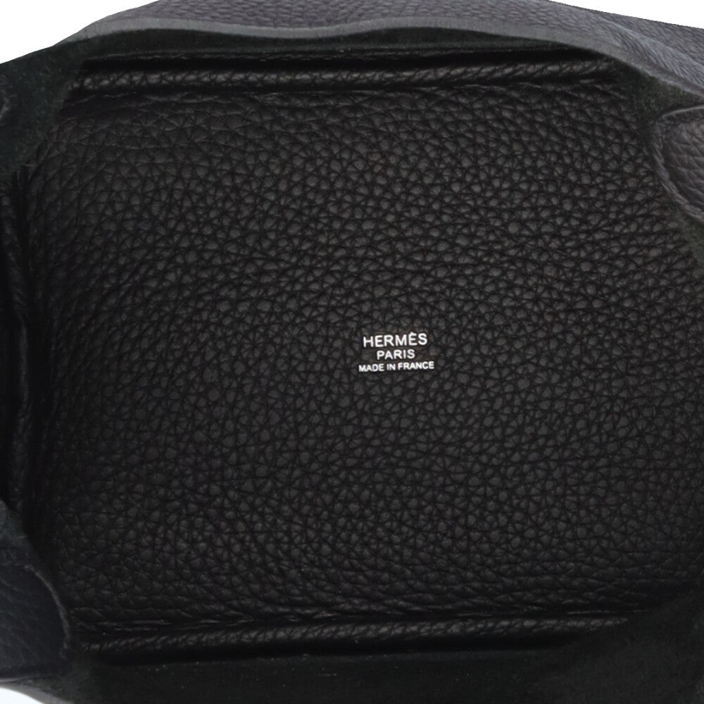HERMES エルメス ピコタンロックPM ハンドバッグ トゴ ブラック
