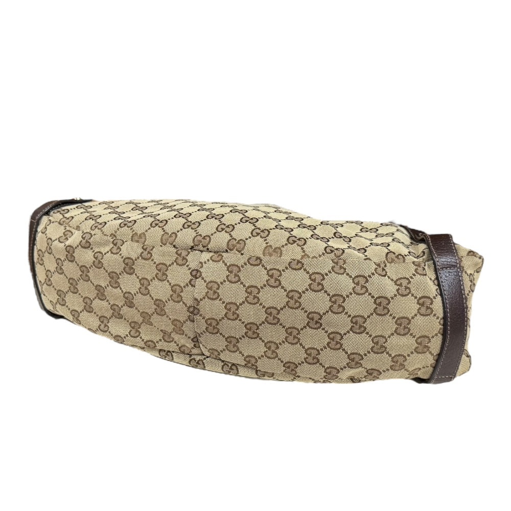 GUCCI グッチ アビー トートバッグ GGキャンバス ベージュ レディース