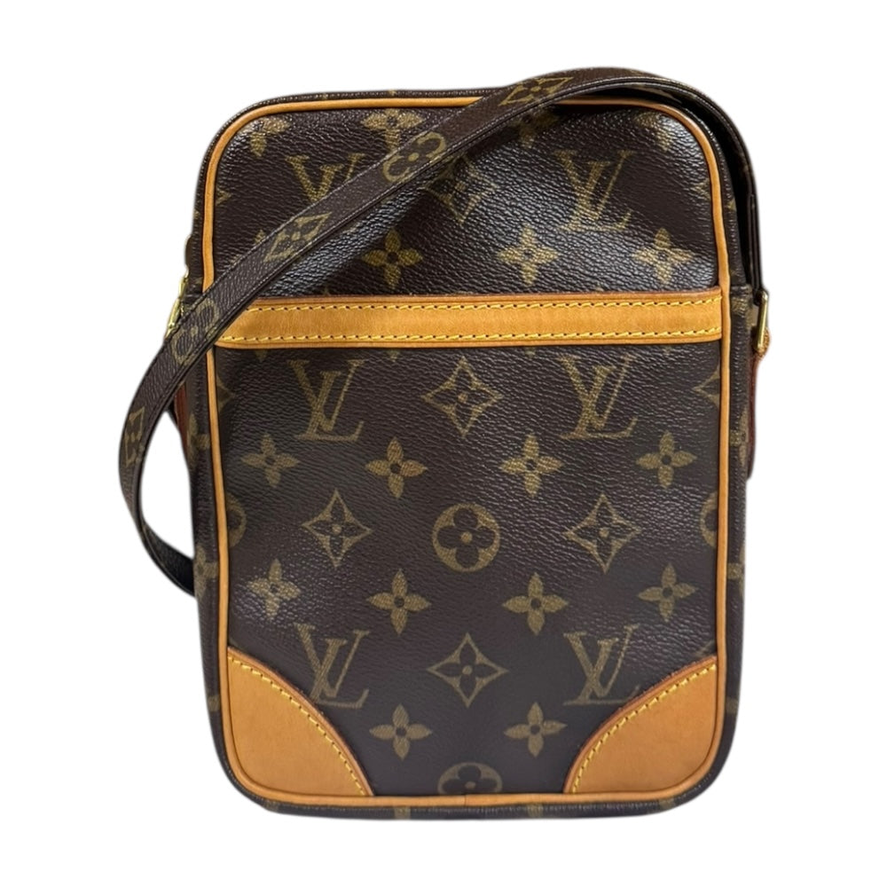 美品 LOUIS VUITTON モノグラム ダヌーブ ショルダーバッグ 美品】 LOUISVUITTON ダヌーブ ショルダーバッグ モノグラム 中古】 中