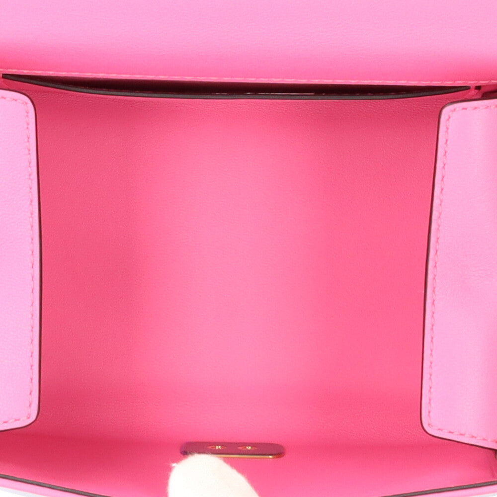 VALENTINO ヴァレンティノ ショルダーバッグ レザー ピンク レディース