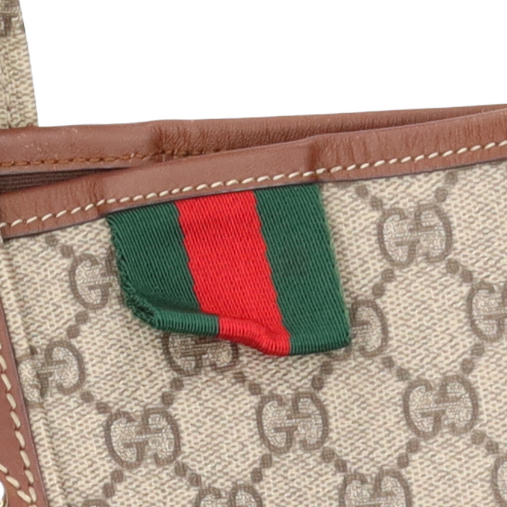 GUCCI グッチ シェリー トートバッグ GGスプリームキャンバス ベージュ