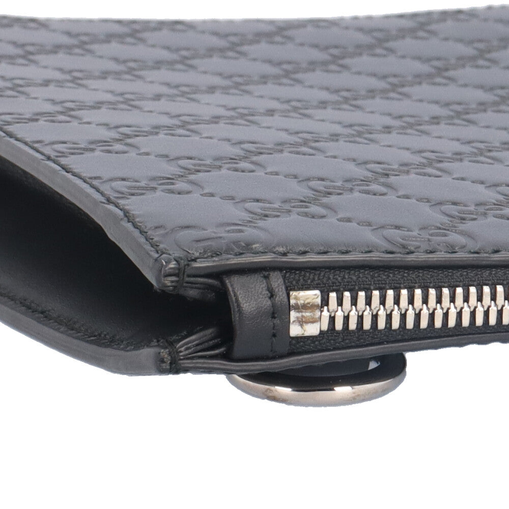 【美品】GUCCI ショルダーバッグ グッチシマ レザー ブラック GUCCI グッチ グッチシマ ショルダーバッグ シマレザー ブラック