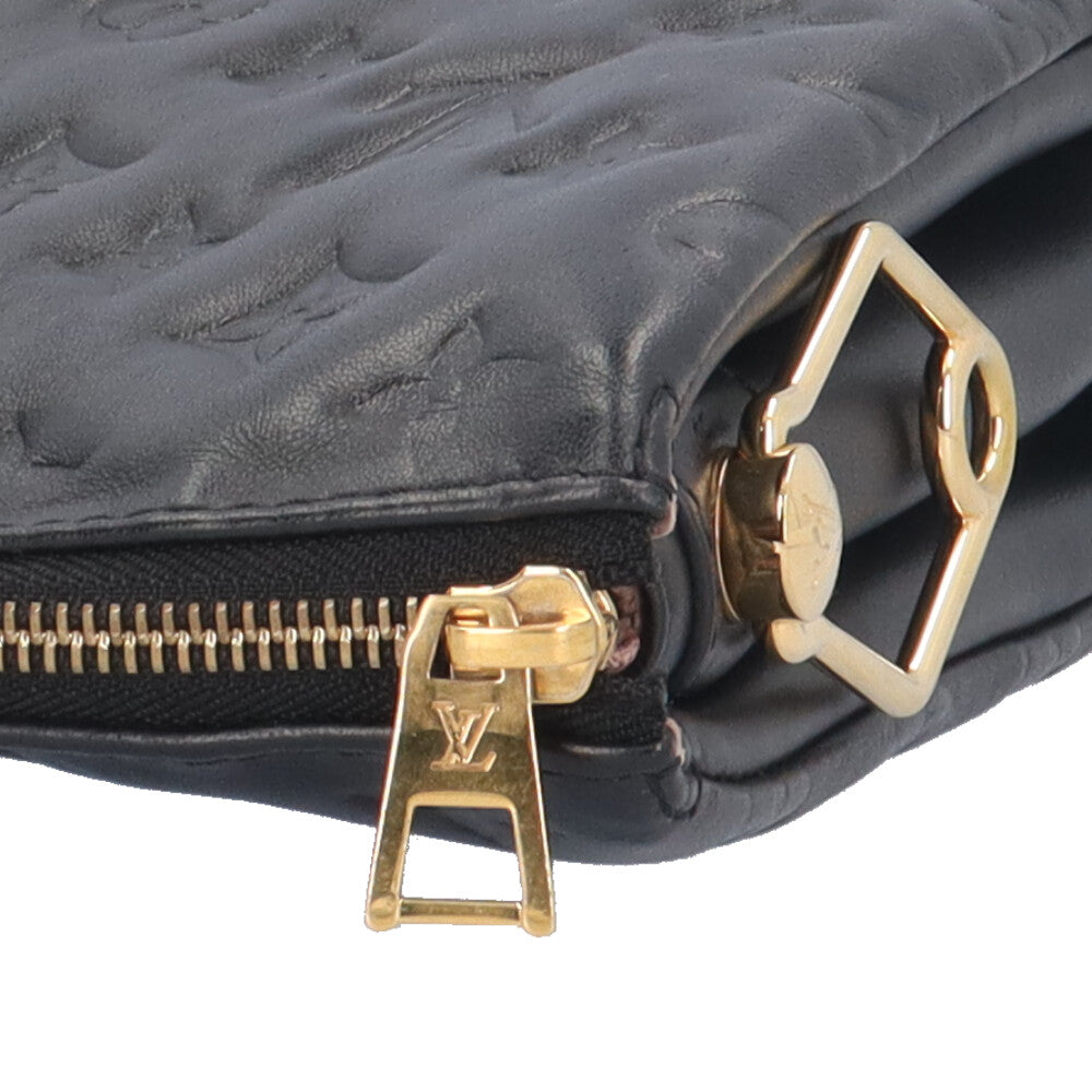 LOUIS VUITTON ルイヴィトン クッサンPM ショルダーバッグ レザー