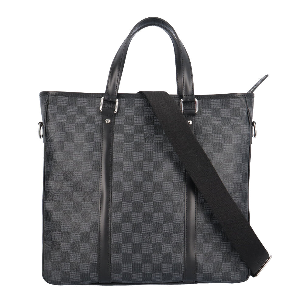 【美品】ルイヴィトン　ダミエグラフィット　タダオPM　2way　黒　5436 LOUIS VUITTON ルイヴィトン タダオPM ダミエグラフィット トート