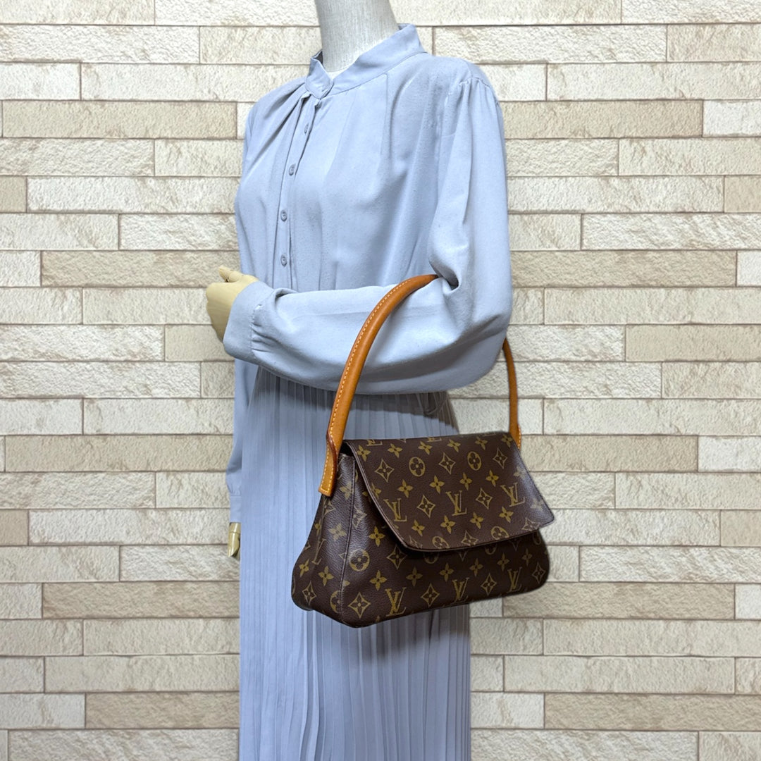 LOUIS VUITTON ルイヴィトン ミニルーピング モノグラム ショルダー