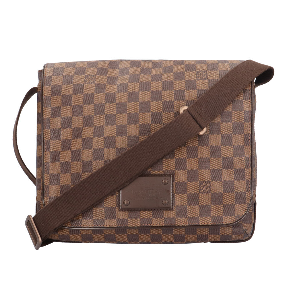 ルイヴィトン ダミエ エベヌ ブルックリン MM ショルダーバッグ LOUIS VUITTON ルイヴィトン ブルックリンMM ダミエ ショルダー