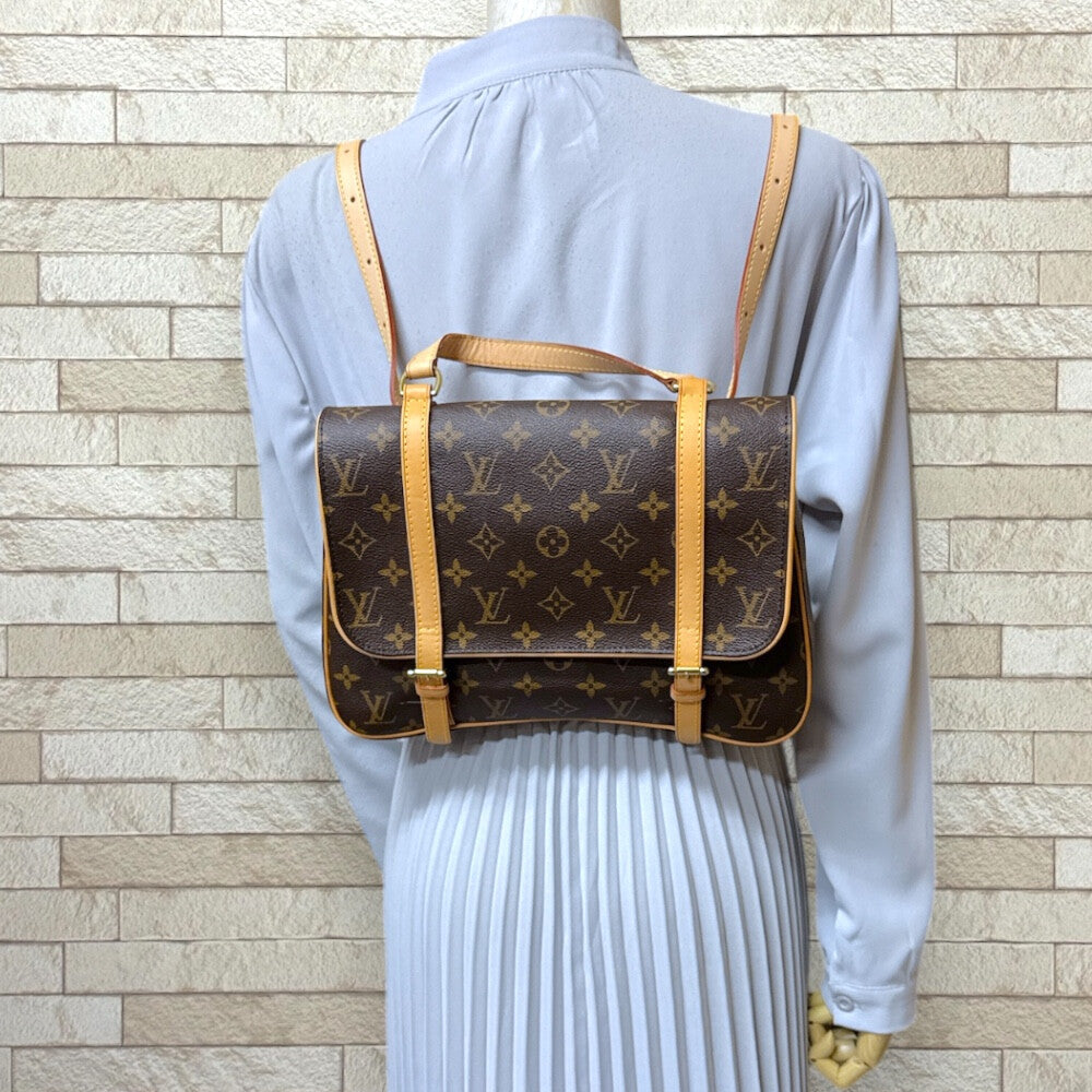 LOUIS VUITTON ルイヴィトン マレル サック ア ド LV モノグラム