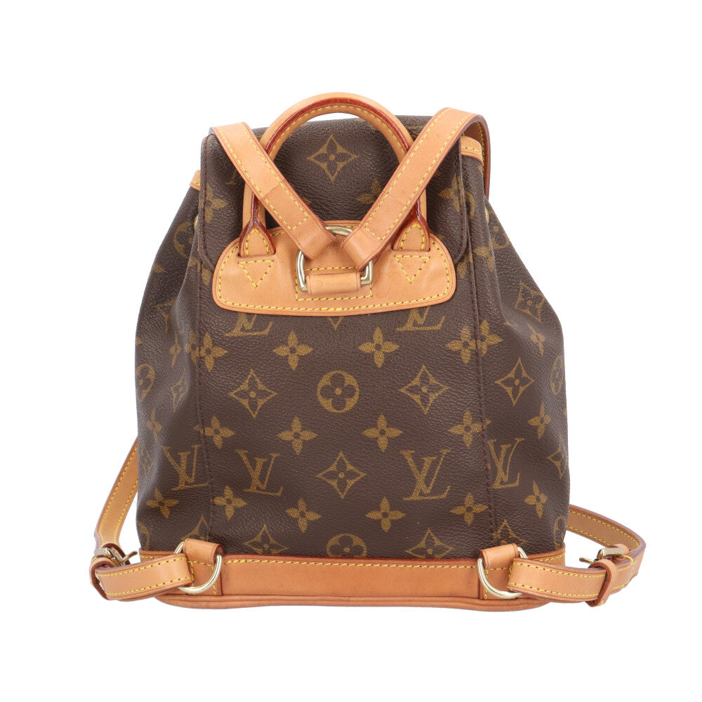 LOUIS VUITTON ルイヴィトン ミニモンスリ モノグラム リュック