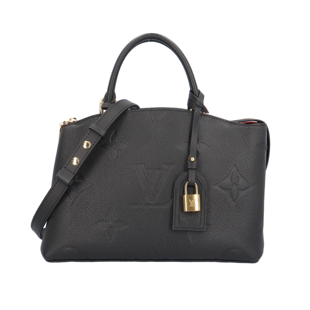 【新品同様】ルイヴィトン アンプラント プティパレ PM ブラック ショルダー LOUIS VUITTON ルイヴィトン プティ パレPM モノグラムアンプラント