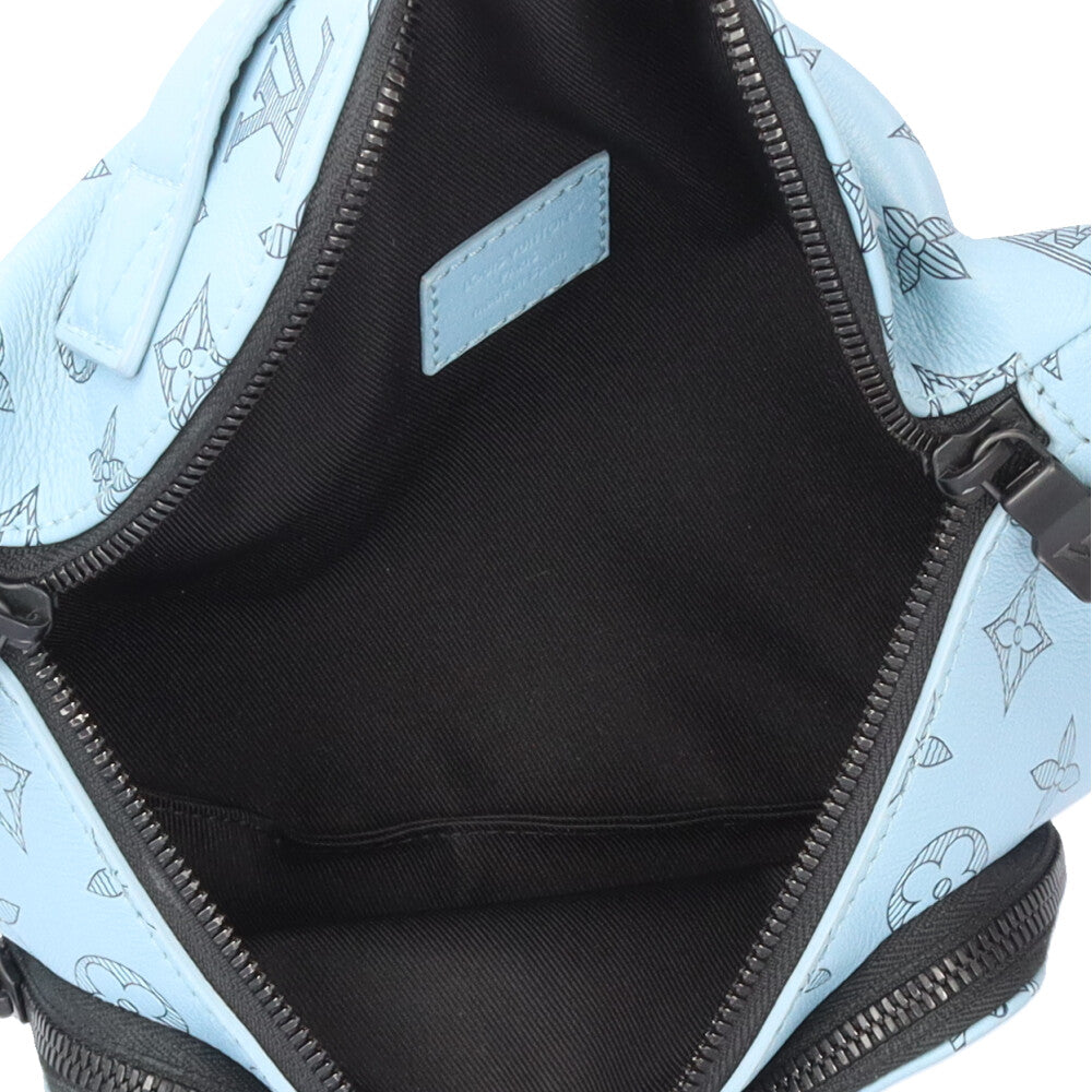 LOUIS VUITTON ルイヴィトン ラッシュ・バムバッグ モノグラムシャドウ