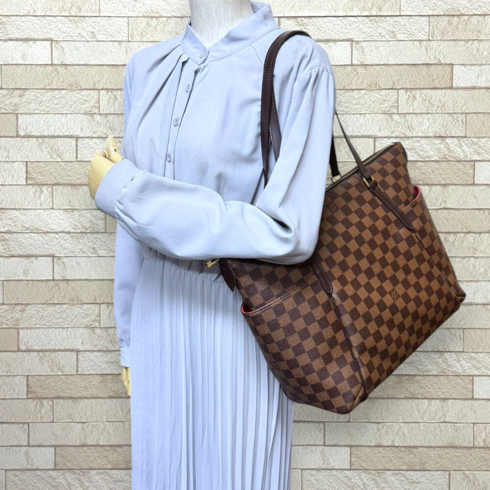 LOUIS VUITTON ルイヴィトン トータリーMM ダミエ トートバッグ ダミエ