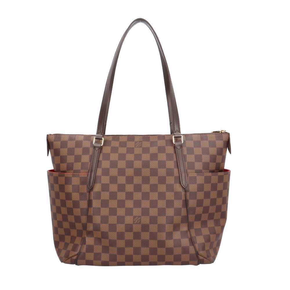【美品】LOUIS VUITTON ダミエ トートバッグ　2WAY大容量 LOUIS VUITTON ルイヴィトン トータリーMM ダミエ トートバッグ ダミエ