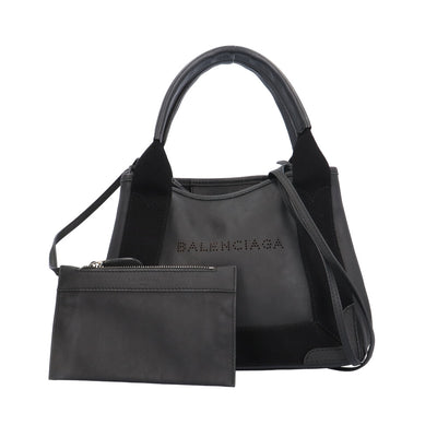 BALENCIAGA バレンシアガ ネイビーカバス XS ショルダーバッグ レザー