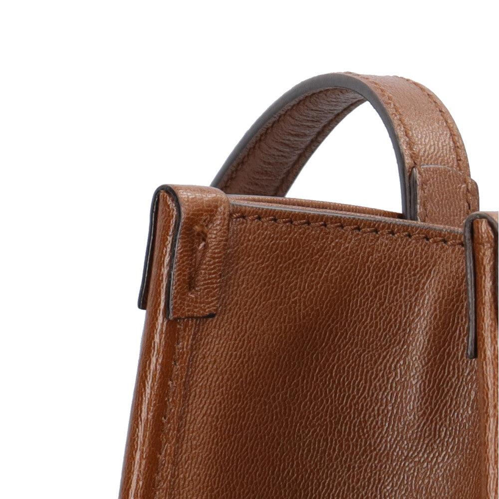 GUCCI グッチ ホースビット1955 トートバッグ レザー ブラウン