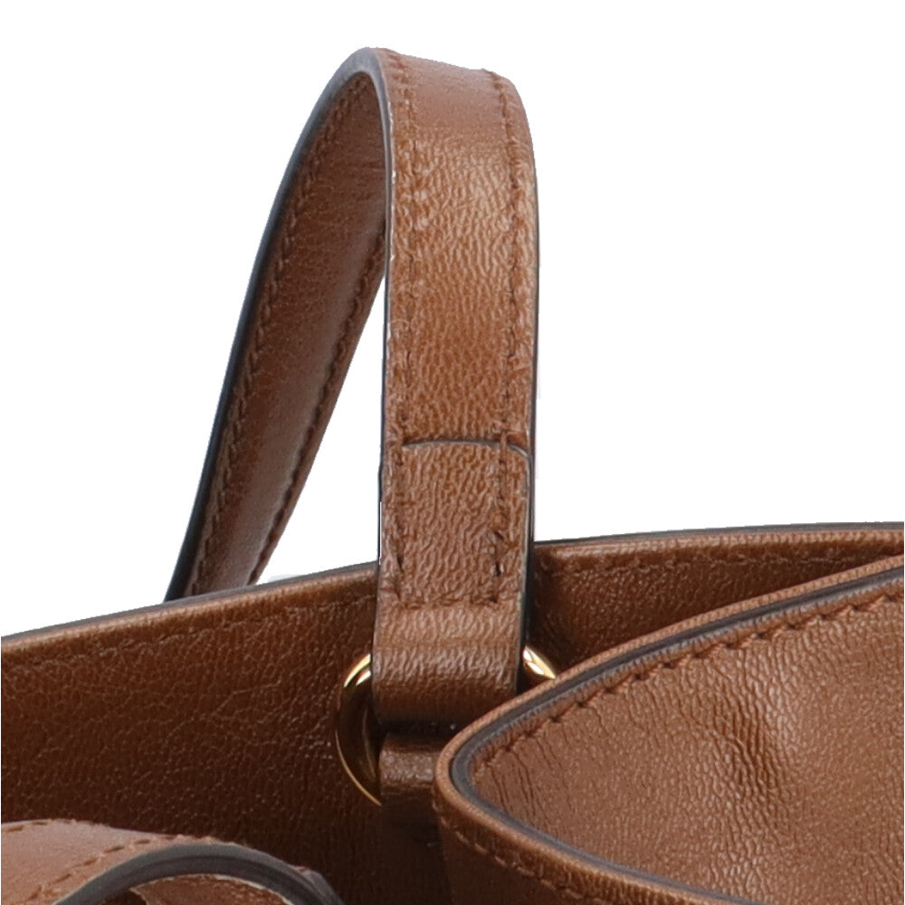 GUCCI グッチ ホースビット1955 トートバッグ レザー ブラウン