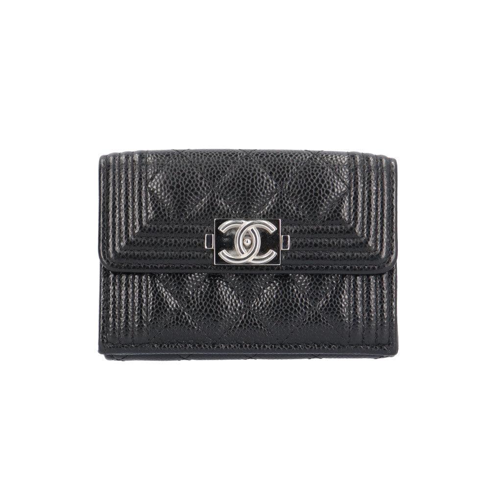 CHANEL シャネル スモール フラップ ウォレット ボーイシャネル 三