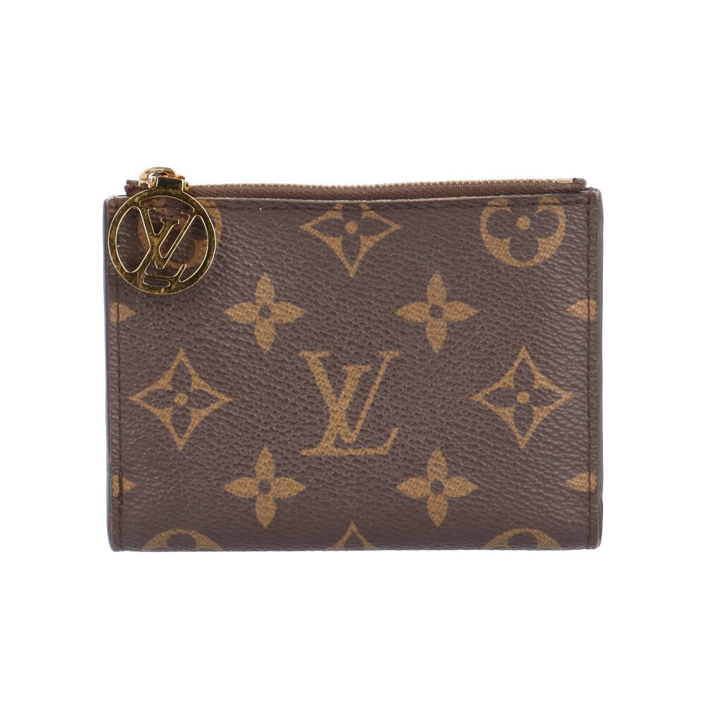 【美品】LOUIS VUITTON 二つ折財布 ポルトフォイユリサ LOUIS VUITTON ルイヴィトン ポルトフォイユ リサ モノグラム 二つ折り