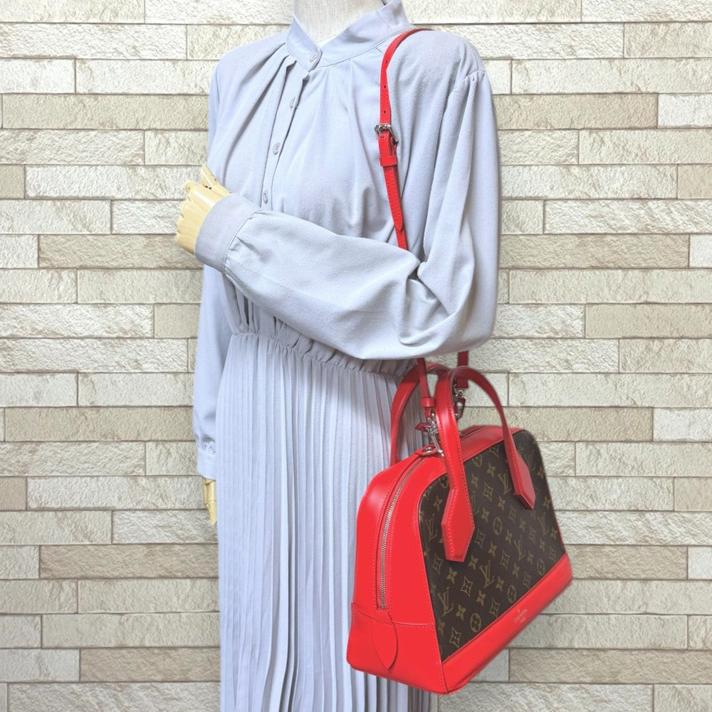 【送料込み】Louis Vuitton ドラムバッグ モノグラムキャンバス LOUIS VUITTON ルイヴィトン ドラPM モノグラム ショルダーバッグ