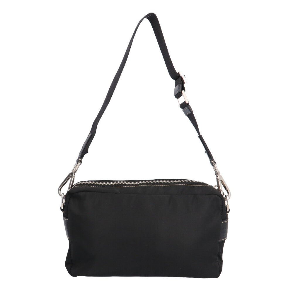 PRADA プラダ ショルダーバッグ ナイロン ブラック ユニセックス 中古