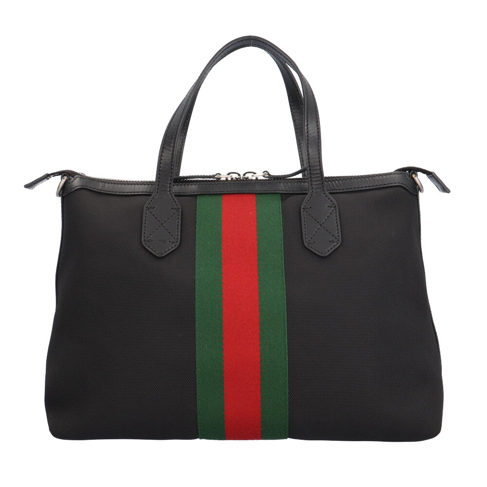 【セール中】廃盤 純正 GUCCI ディアマンテ ブラック シェリーライン GUCCI グッチ シェリーライン ショルダーバッグ キャンバス ブラック