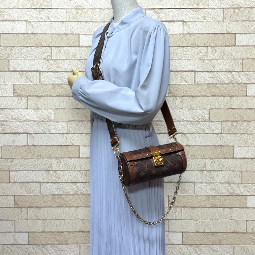 LOUIS VUITTON ルイヴィトン パピヨントランク モノグラム ショルダー