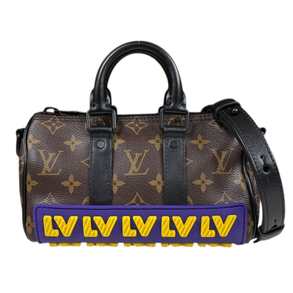 LOUIS VUITTON ルイヴィトン LVラバー キーポルXS モノグラム