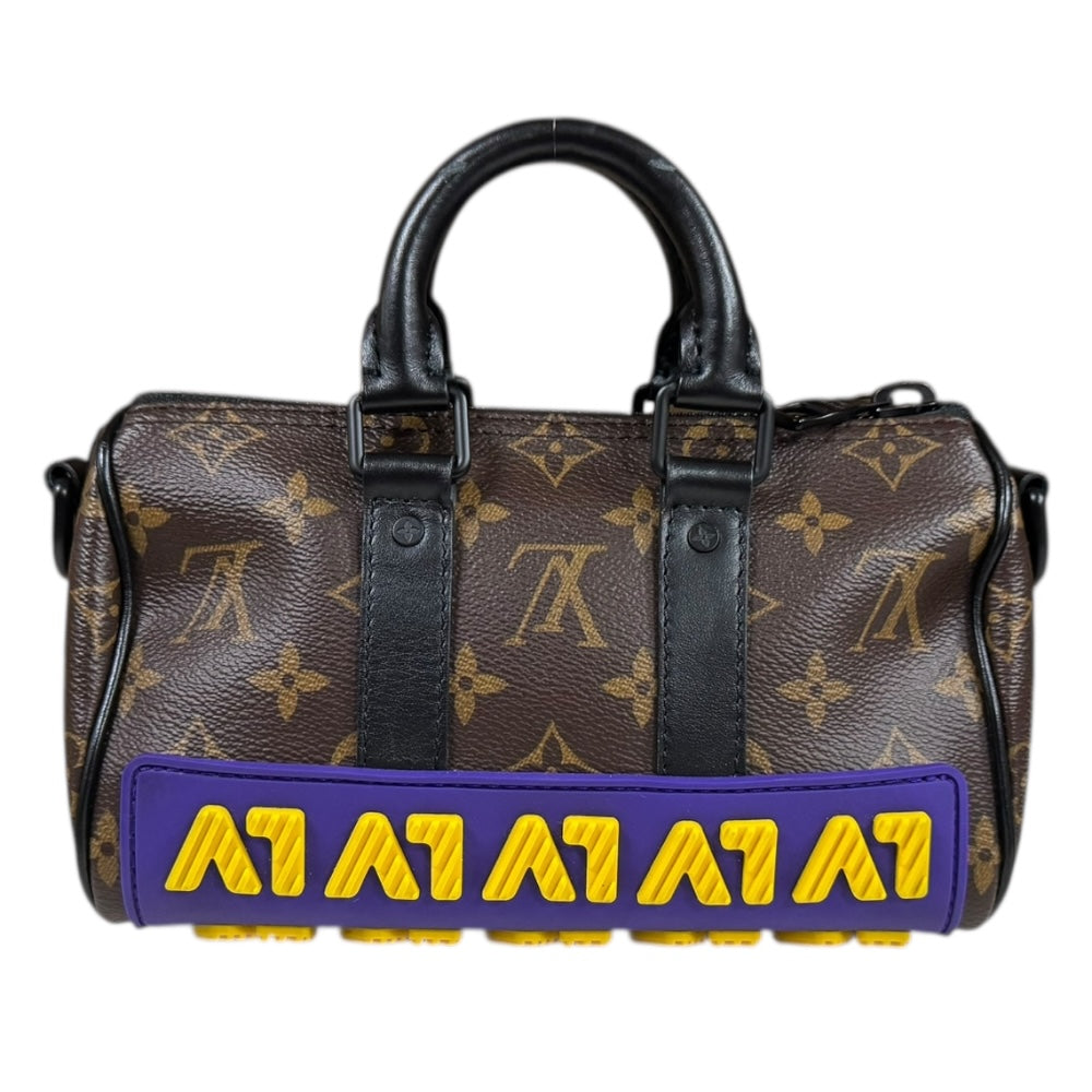 LOUIS VUITTON LV Rubber Keepol XS Monogram Shoulder Bag Monogram