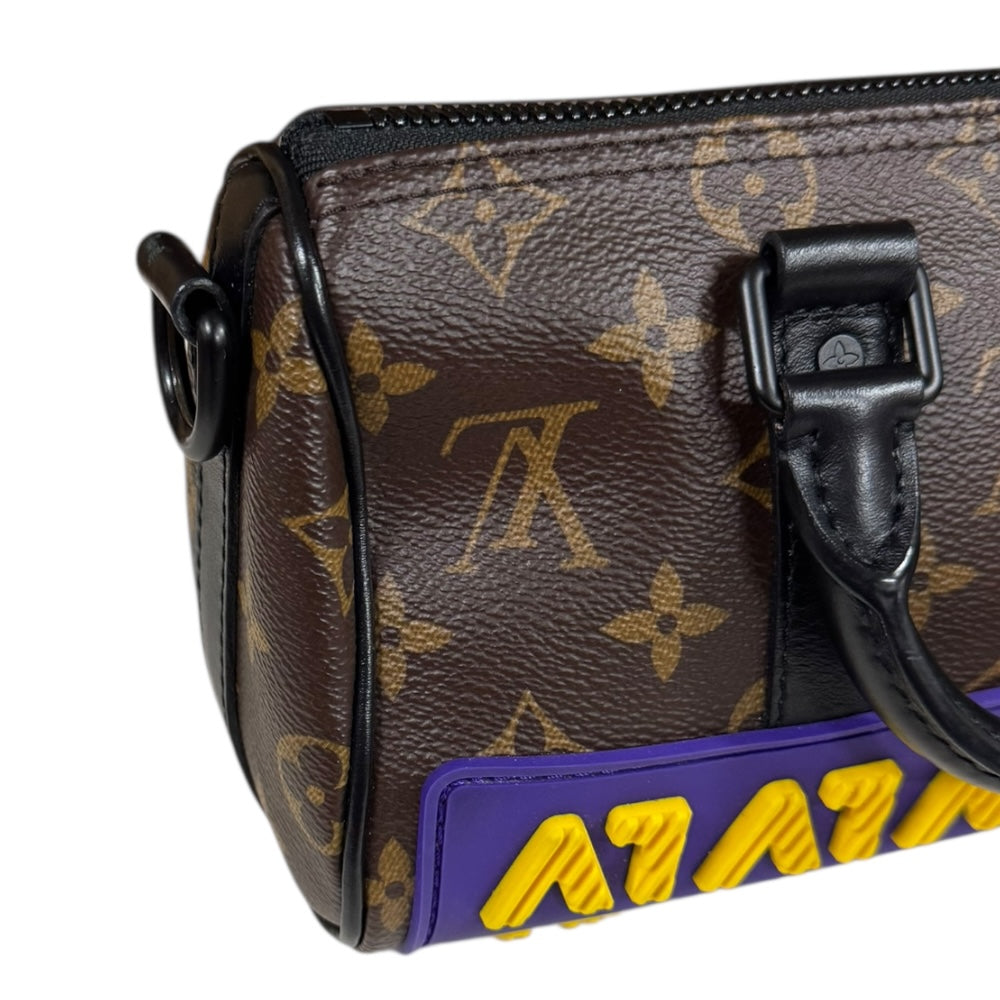 LOUIS VUITTON ルイヴィトン LVラバー キーポルXS モノグラム