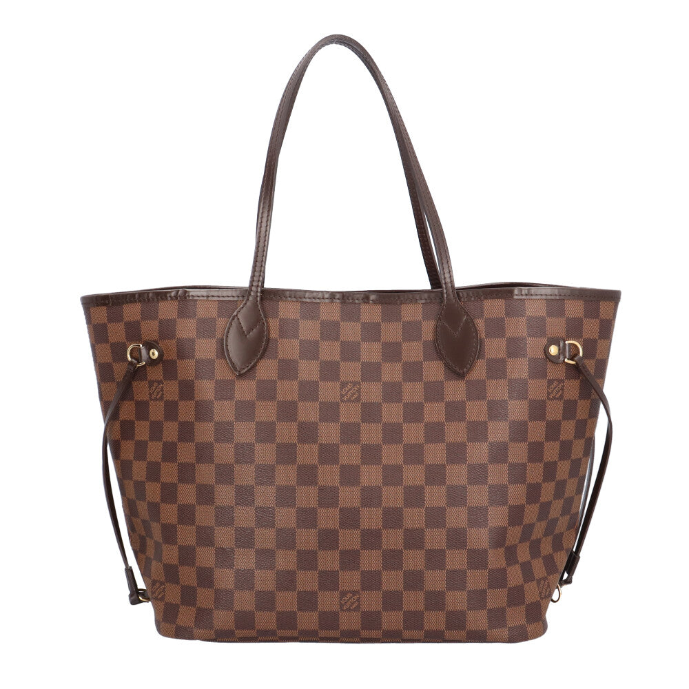ルイヴィトン　 ダミエパターン ブラウン トートバッグ LOUIS VUITTON ルイヴィトン ネヴァーフルMM ダミエ トートバッグ