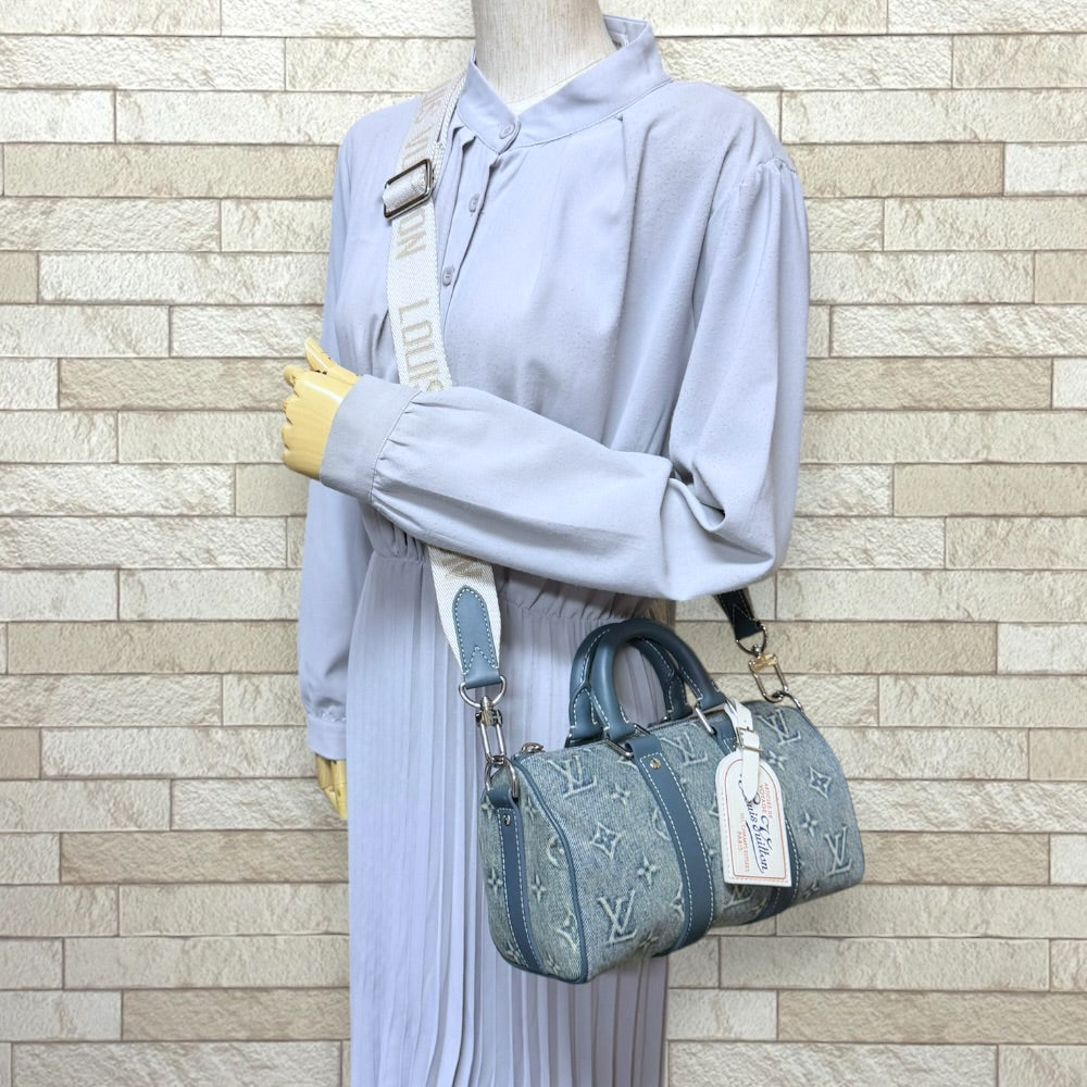 LOUIS VUITTON ルイヴィトン キーポル バンドリエール 25 モノグラム