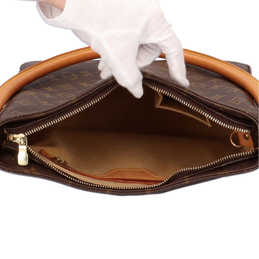 ルイヴィトン LOUIS VUITTON ルーピングGM モノグラム ショルダー