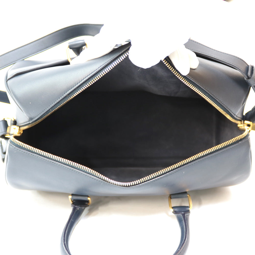 【値下げ】Saint Laurent ベイビーダッフル ネイビー SAINT LAURENT - SAINT LAURENT サンローラン ベイビーダッフル 2WAY