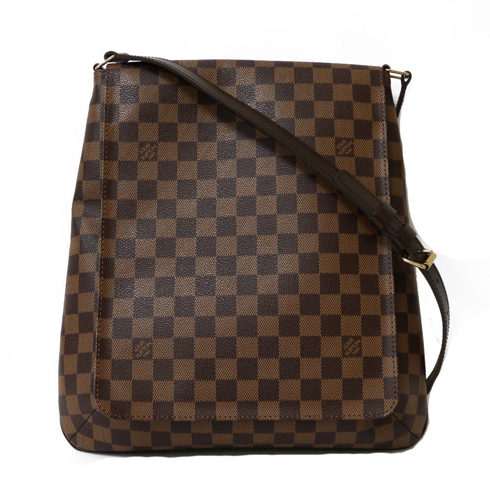 限界値下げ祭1-OF】 ルイヴィトン LOUIS VUITTON ミュゼット ダミエ ショルダーバッグ ブラウン レディース 中古 【公式 –  【公式】リサイクルキング オンラインショップ