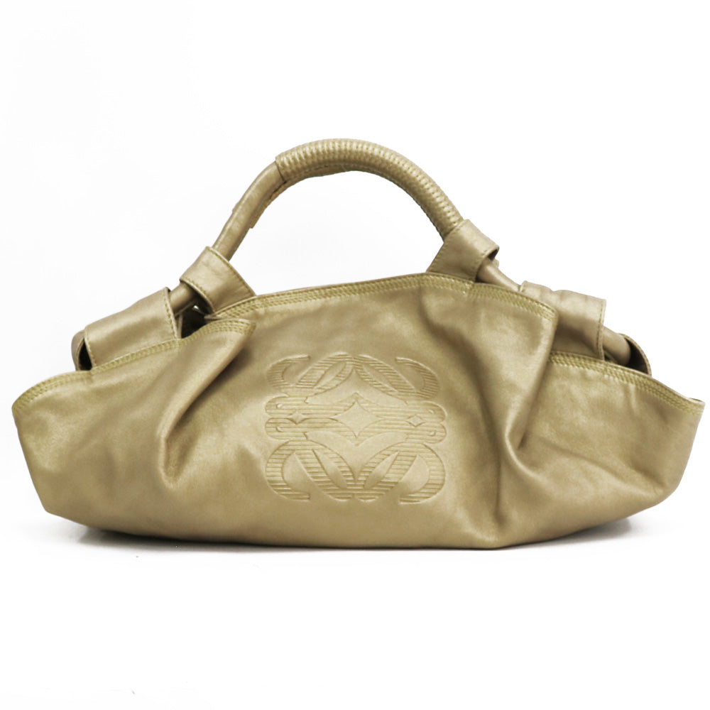 限界値下げ祭】 ロエベ LOEWE ナッパアイレ ハンドバッグ ゴールド 