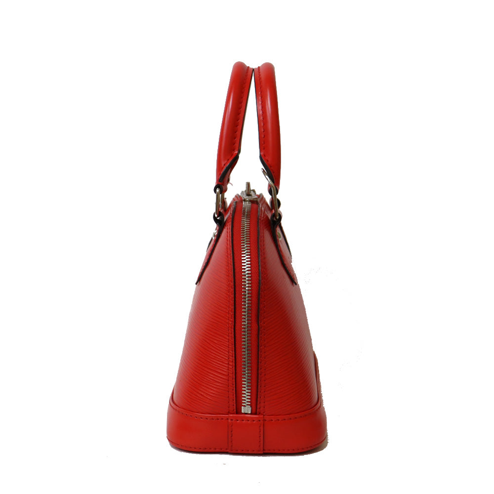 ルイヴィトン LOUIS VUITTON エピアルマBB エピ ハンドバッグ レッド