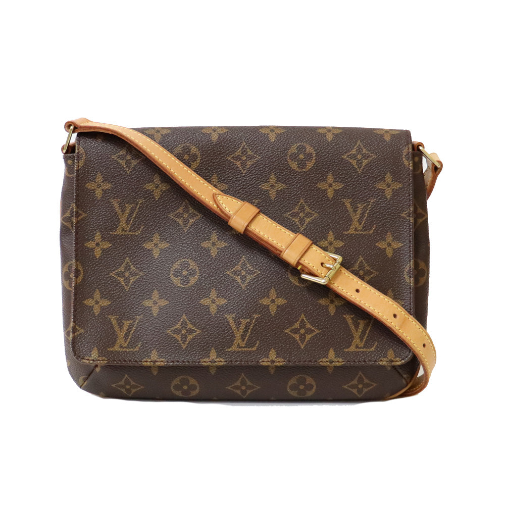 ルイヴィトン LOUIS VUITTON モノグラムミュゼットタンゴ モノグラム ショルダーバッグ ブラウン レディース 中古 –  【公式】リサイクルキング オンラインショップ