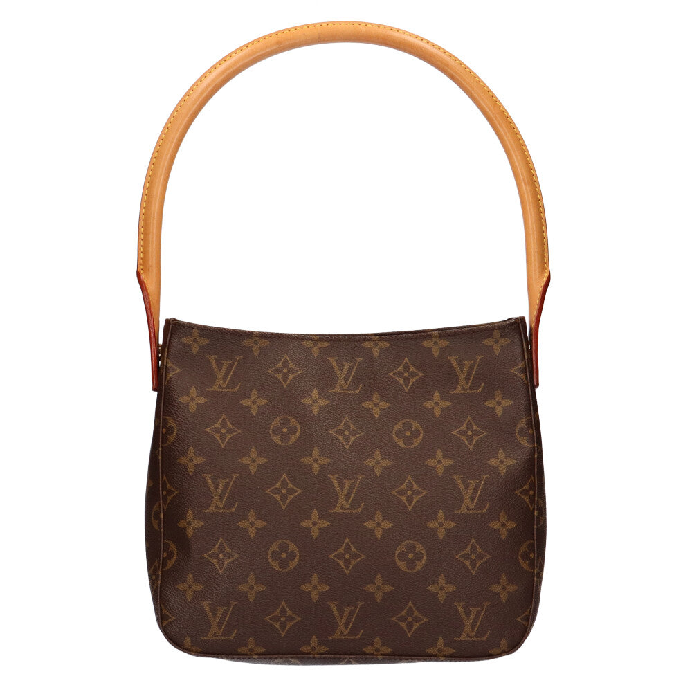 ルイヴィトン LOUIS VUITTON ルーピングMM モノグラム ショルダーバッグ ブラウン レディース 中古 – 【公式】リサイクルキング  オンラインショップ