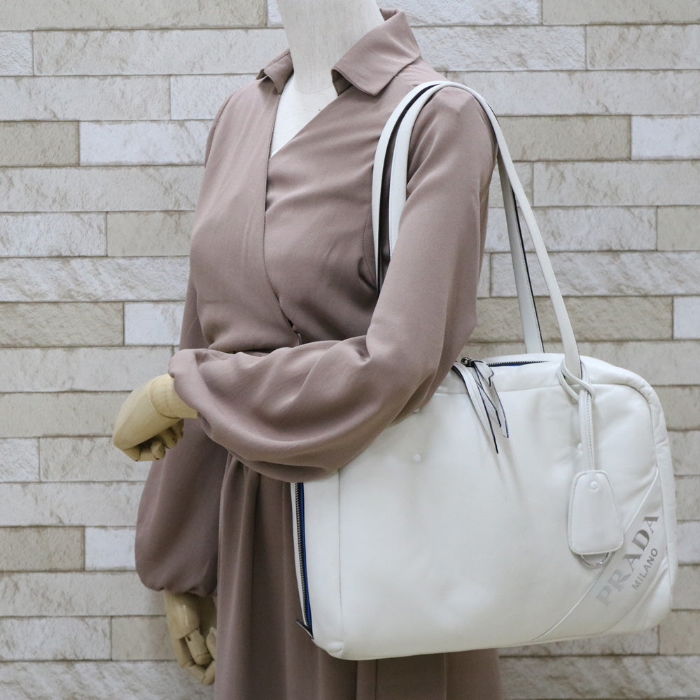 限界値下げ祭】 プラダ PRADA ショルダーバッグ ホワイト レディース 