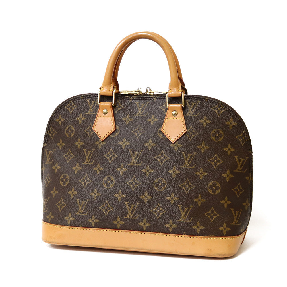 Louis Vuitton Louis Vuitton Alma Monogram Handbag Brown Ladies