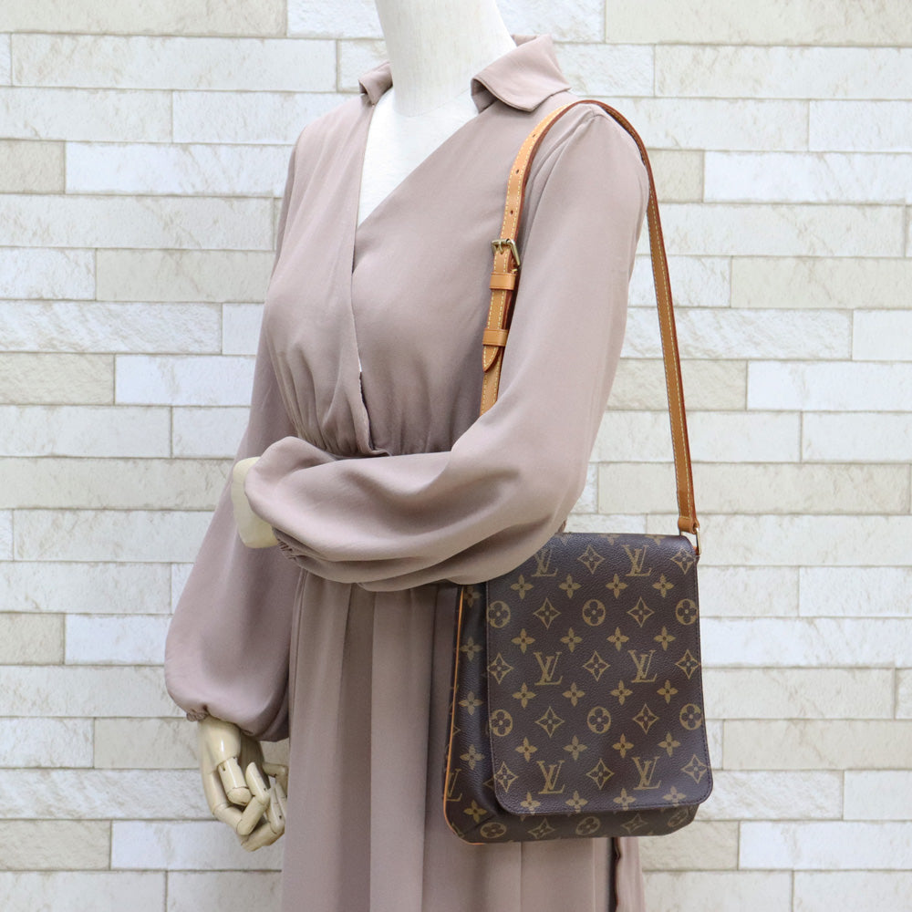 ルイヴィトン LOUIS VUITTON モノグラムミュゼットサルサ モノグラム