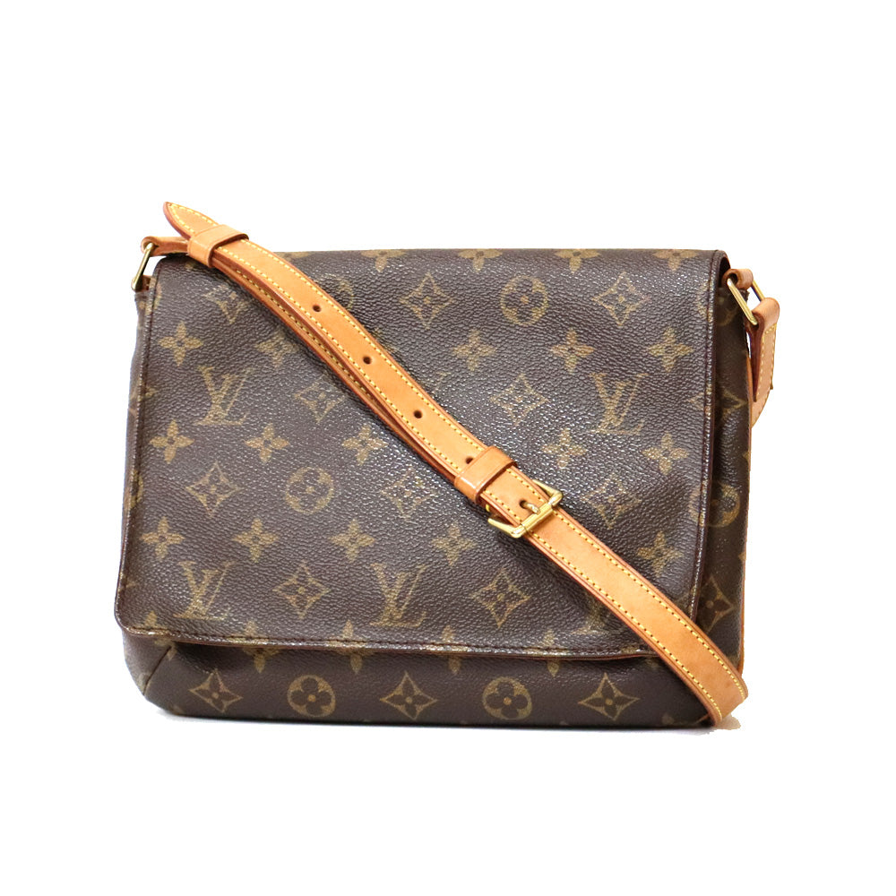 ルイヴィトン LOUIS VUITTON ミュゼットタンゴ モノグラム ショルダーバッグ ブラウン レディース 中古 – 【公式】リサイクルキング  オンラインショップ