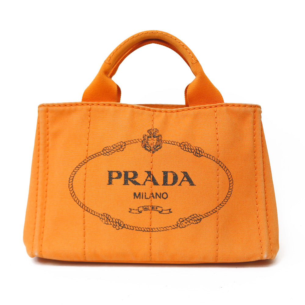 限界値下げ祭7-OF】 プラダ PRADA カナパトート ハンドバッグ オレンジ レディース 中古 【公式オンラインショップ限定価格】 –  【公式】リサイクルキング オンラインショップ