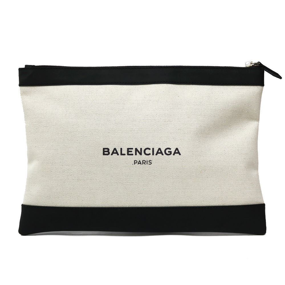 Balenciaga clutch beige online