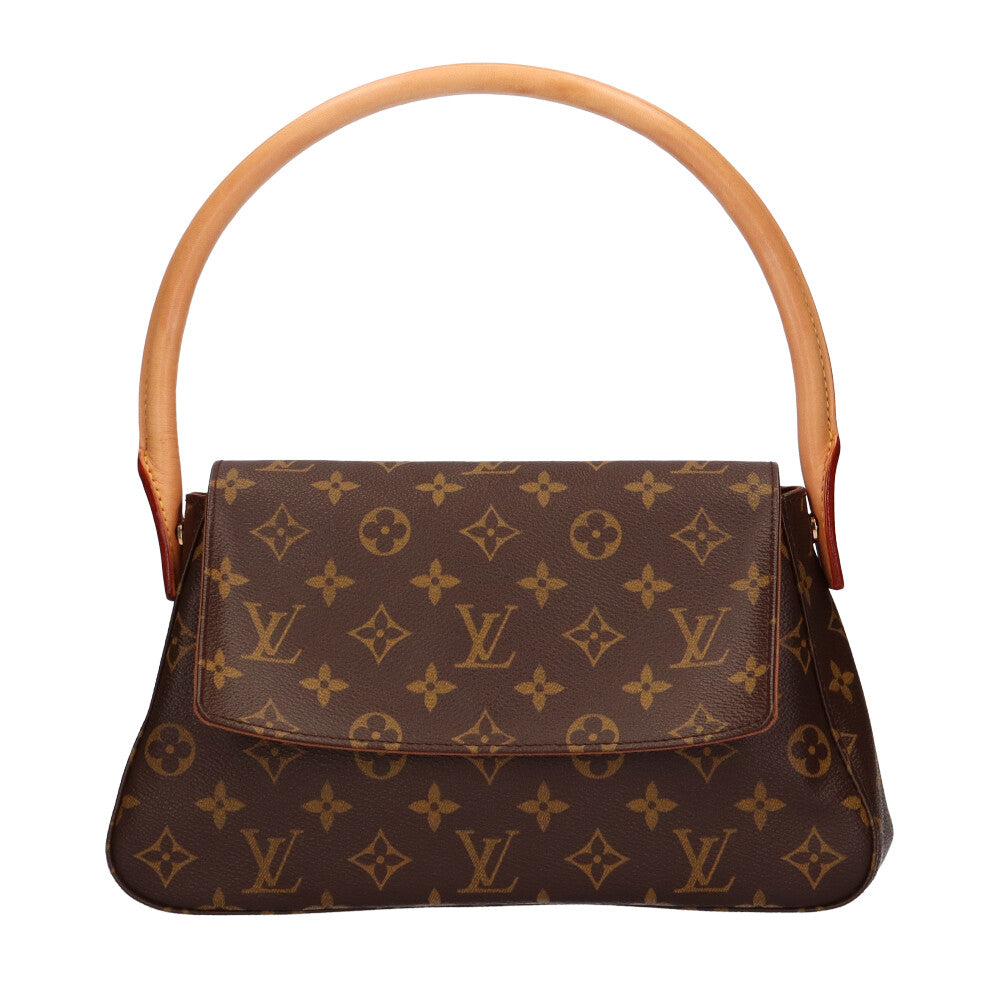 限界値下げ祭】 ルイヴィトン LOUIS VUITTON ミニルーピング モノグラム ハンドバッグ ブラウン レディース 中古 【公式オン –  【公式】リサイクルキング オンラインショップ